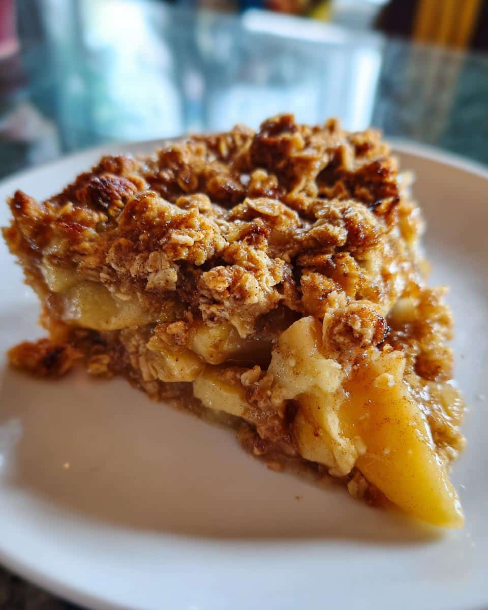 apple crisp - detail 1