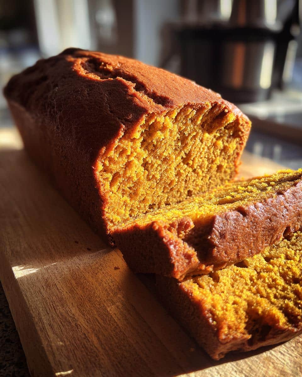 pumpkin bread - detail 1