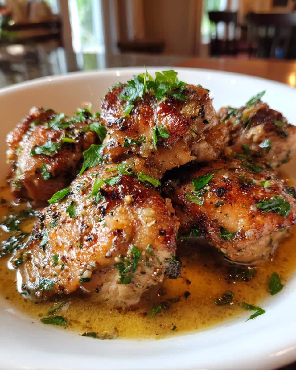 Crockpot Garlic Butter Chicken Thighs (Fall-Off-the-Bone Tender) - detail 1