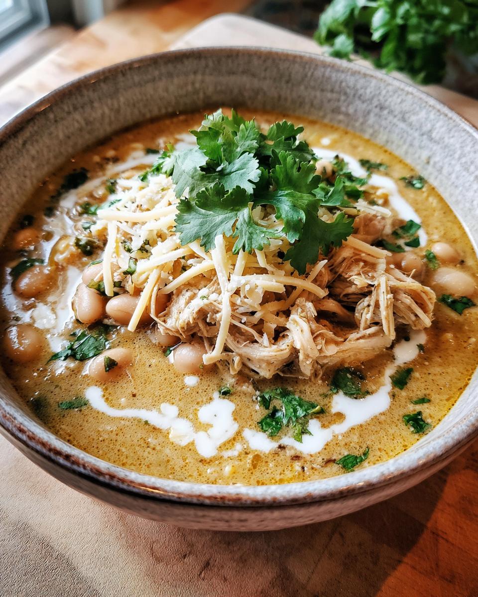 Crockpot White Chicken Chili (Creamy, Cozy & Easy) - detail 1