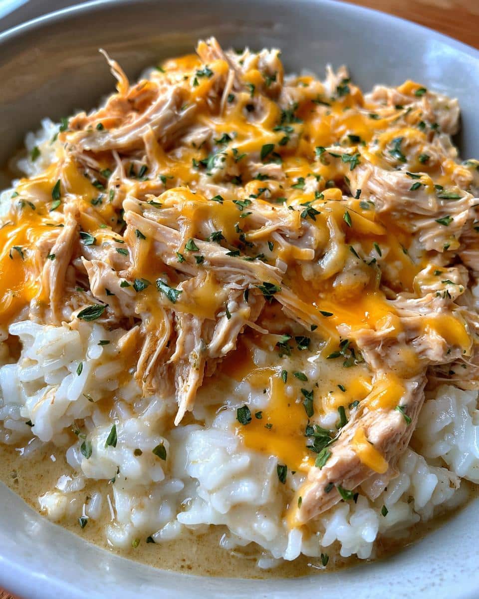 Easy Crockpot Chicken and Rice (Creamy & Comforting) - detail 1