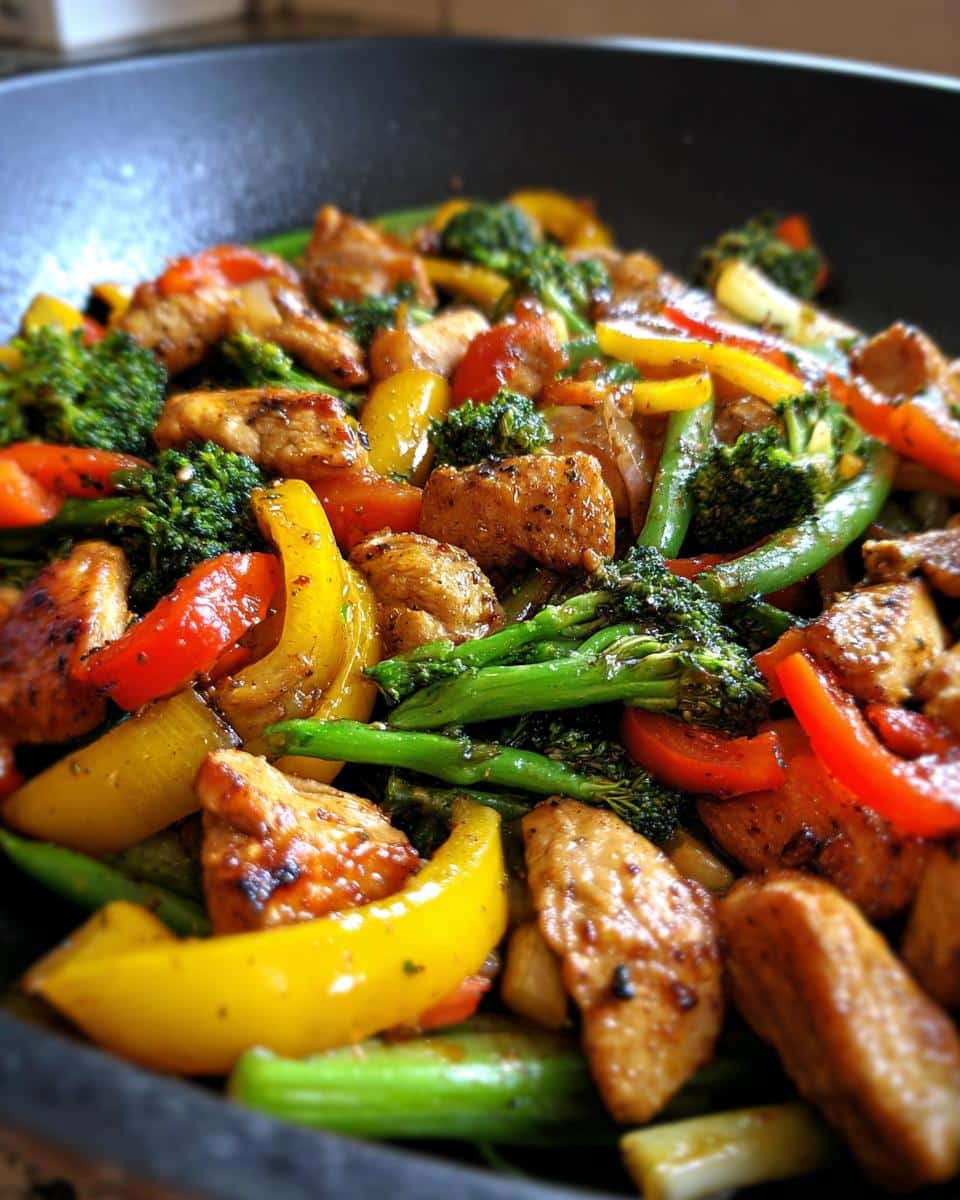 High-Protein Chicken Stir Fry with Vegetables - detail 1